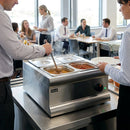 Commercial Bain Marie – Wet Heat – Dual Half Size Gastronorm Trays – Food Service