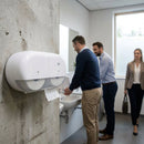 Toilet Roll Dispenser – Mini – Durable Plastic | Twin Roll Capacity | Commercial Use – Indoor