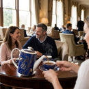 Connoisseur Beverage Pots – 225ml – Fine Porcelain, Blue & Gold Detailing – Upscale Dining & Hospitality