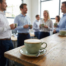 Cappuccino Saucers – 158mm – Stoneware | 5mm Thickness | Commercial Grade – Indoor/Outdoor