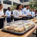 Raised Salad Display Lid – Large – Transparent Polycarbonate – Commercial Buffet & Catering