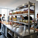 Three-Tier Ambient Overshelves – For GF370 & GF380 – Factory Fitted – Commercial Kitchen