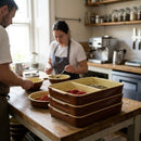Stacking Trays – 152x30mm – Durable Plastic | Lightweight | 12 Pack – Indoor/Outdoor