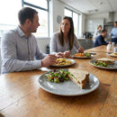 Walled Plates – 157mm – Durable Grey Material | 6 Pack – Commercial Use