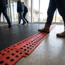 Flexi-Deck Tiles – Red – Durable PVC | 12mm Thickness | 3 Pack – Indoor/Outdoor Use