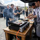 Outdoor Gas Griddle – Stainless Steel – Heavy Duty | 4 Burners | 15 kW – Outdoor Cooking