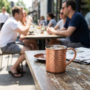 Copper-Plated Hammered Mug – 400ml – Copper | 1.2mm Thickness | Domestic Use