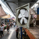 Fan Motor and Blade – Standard Size – Durable Metal | High Efficiency | Industrial – Indoor Use