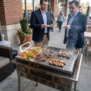 Plancha for Konro Grill – Medium Wide – Durable Steel | 5mm Thickness | Commercial Grade – Outdoor