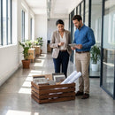 Wooden Crate – 555 x 350mm – Natural Acacia | Durable | Lightweight | Commercial – Indoor/Outdoor