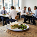 Oval Plates – 254mm Indigo Blue – Super Vitrified Ceramic – Commercial Dining