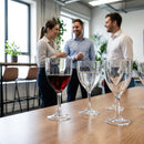 Wine Glasses – 340ml – Clear Glass | 1.5mm | 12 Pack | Commercial