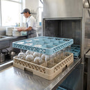 Glass Rack Extender – 16 Compartments – Tall Glassware Support – Commercial Dishwashing