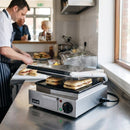 Electric Single Contact Grill – Countertop – Balanced Plates – Commercial Kitchen