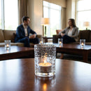 Glass Stud Nightlight Holders – Clear – Handcrafted Glass – Event & Table Decoration