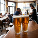 Stackable Beer Glasses – 290ml/10oz CE at 1/2 Pint – Strengthened Glass – Commercial Bar Use