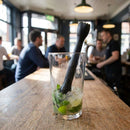 Muddler – 215mm – Ribbed Plastic – Ideal for Cocktails & Beverages