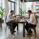 Square Dining Table – 700x700mm – Dark Wood | Sturdy Construction | Commercial