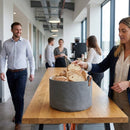 Bread Basket – 170x115mm Grey – Durable Plastic | Lightweight | Commercial – Indoor