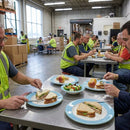 Slimline Plates – 157mm – Durable Stoneware | 6mm Thickness | Commercial Grade – Indoor/Outdoor