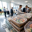 Microwavable Food Box Lids – 300 Pack – Polypropylene | Durable | Commercial – Catering & Takeaway
