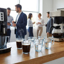 Glass Coffee Mugs – 250ml – Tempered Glass, Stackable – Everyday & Commercial Use