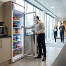 Upright Fridge – 600Ltr – White | Commercial Grade | Energy Efficient – Indoor Use