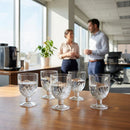 Stemmed Goblet Glasses – 290ml – Lead-Free Glass – Fine Dining & Entertaining