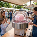 Candy Floss Dome – Clear – Durable Plastic – Indoor/Outdoor Use