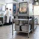 Stainless Steel Equipment Stand – For Type 6-1/1 and 10-1/1 – Open Undershelf – Commercial Kitchen Use