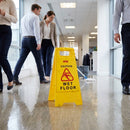 Wet Floor Safety Sign – Double Sided – Foldable Plastic – Commercial Use