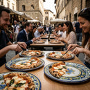 Pizza Plates – 330mm – Durable Ceramic | 6 Pack – Commercial