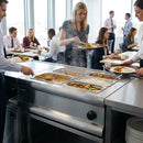 Wet Heat Bain Marie Base Unit – Customizable Gastronorm Tray Slots – Commercial Kitchen