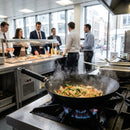 Non Stick Flat Base Wok – 305mm – Non-Stick Coating | 2mm Thickness | 4.5kg Load Capacity – Domestic
