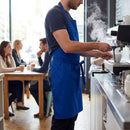 Bib Apron – Royal Blue – Professional Design – Restaurant & Catering Use