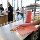 Non Woven Cleaning Cloth Roll – Red – 100 Sheets – Fast Drying, Low Lint – Catering & Hospitality