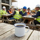 Enamel Mugs – 380ml – Durable Enamel | 0.5mm Thickness | Lightweight | Commercial – Indoor/Outdoor