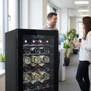 Wine Fridge – 51 Bottle – Glass Door | Energy Efficient | Adjustable Shelves – Indoor