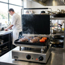 Electric Heavy Duty Ribbed Grill – 1kW Upper & 1.25kW Lower Elements – Commercial Kitchen