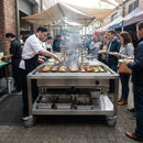 Mobile Grill Table – Suitable for ST1500 – Durable Steel | 20mm Thickness | 150kg Load Capacity | Commercial – Outdoor