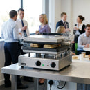 Electric Heavy Duty Panini Grill – Dual Heating Elements – Commercial Kitchen Use