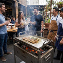 Plancha for Konro Grill – Medium Wide – Solid Material – Indoor/Outdoor Cooking