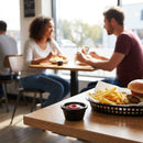 Melamine Ramekins – Black 40ml – Durable, Stain-Resistant, Dishwasher Safe – Commercial Kitchen & Food Service