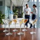 Vintage Martini Glasses – 235ml – Premium Polycarbonate – Ultra Clear & Unbreakable – Cocktail & Bar Use