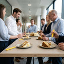 Cake Forks – Yellow – Stainless Steel | 1.5mm Thickness | 12 Pack – Domestic