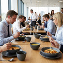 Steelite Bowls – 197mm Grey – Durable Stoneware | 6mm Thickness | Commercial Grade – Indoor/Outdoor
