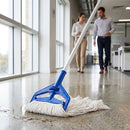 Kentucky Mop Head Clip – Blue – Secure Wide Connection – Commercial Cleaning