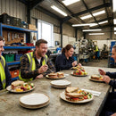 Stonecast Round Plates – 210mm – Stoneware | 5mm Thickness | Commercial Grade – Indoor/Outdoor