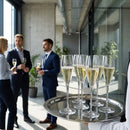 Professional Wine Flutes – 180ml/6.25oz – Ultra-Clear Lead-Free Crystal – Commercial Glassware