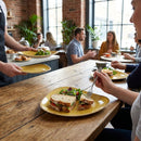 Triangle Plates – 192mm Mustard Seed Yellow – Creative Presentation – Commercial & Restaurant Use
